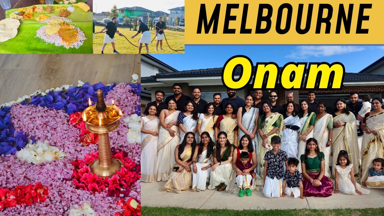 ഒരു അടിപൊളി Onam celebration at Melbourne Australia with friends and family