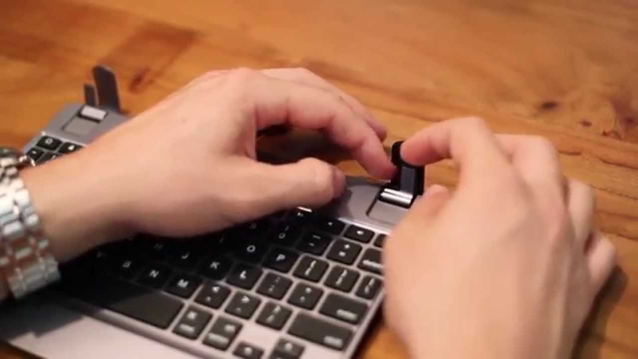 Installing the iPad Air 2 shims  for your BrydgeAir - Brydge Premium Aluminium iPad keyboards