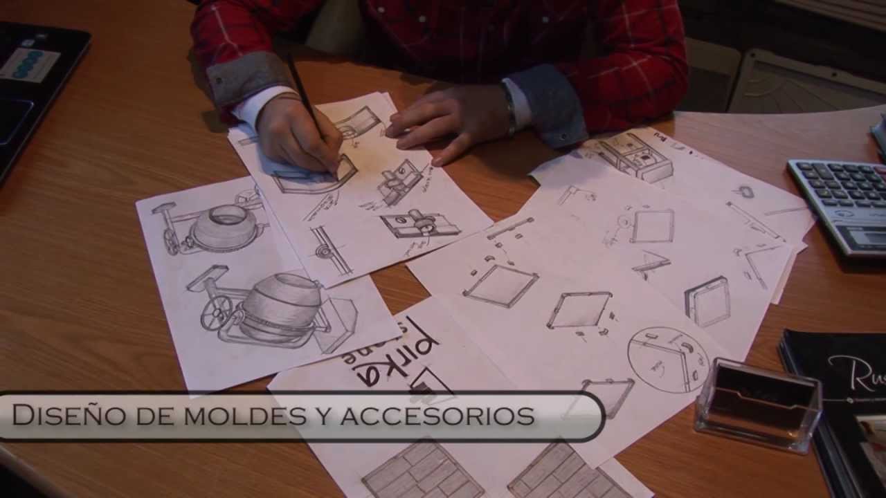 Moldes para la fabricación de piedra artificial, pisos y revestimientos