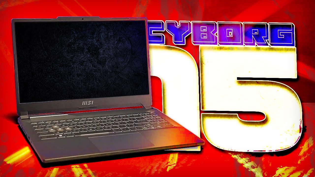 MSI Cyborg 15 (A13VE) 13thGen i7 & RTX4050 Gaming Laptop.