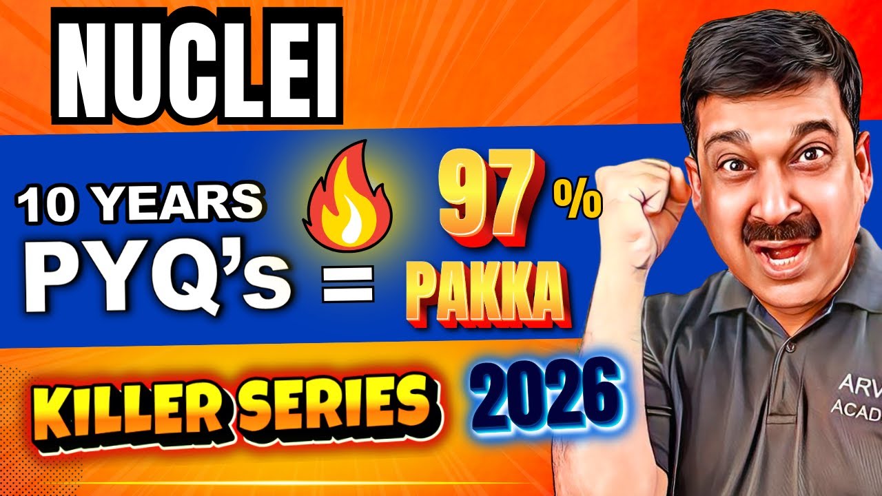 NUCLEI Class 12 PYQs | Last 10 Years Most Repeated Questions 🔥 | Physics Boards 2026 🚀