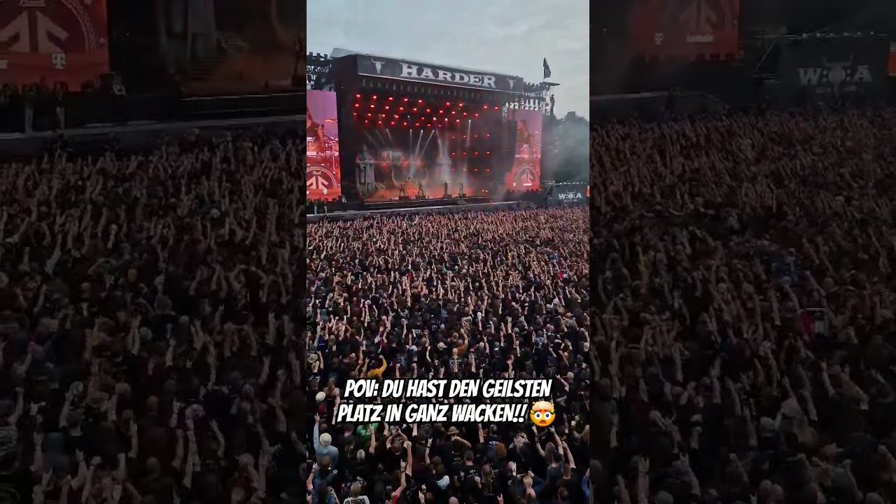 Wie ALL AREA ACCESS bei WACKEN aussieht #wacken @wackentv #metal #festival #amonamarth #pitreport