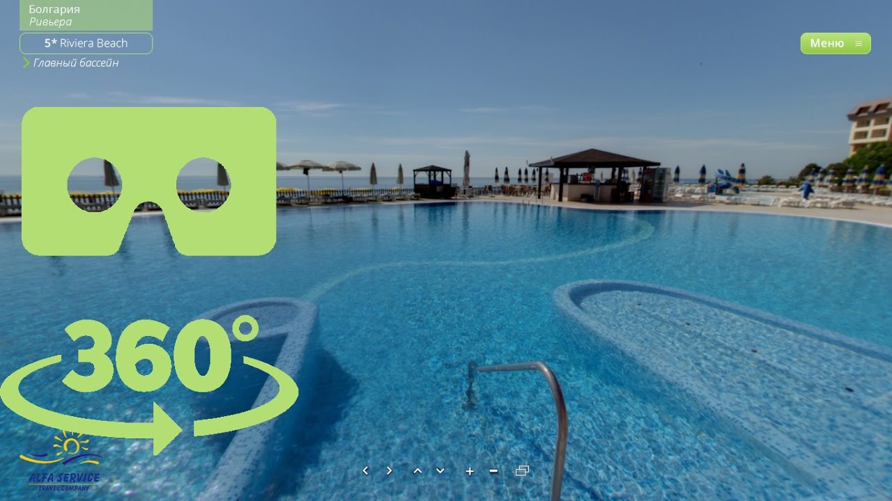3D Отель Riviera Beach. Болгария, Золотые Пески