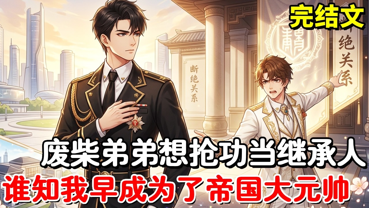 身为上将之子坐拥千亿家产，我却执意要和家族断绝关系！只因废柴弟弟要抢功上位，谁知我早已靠自己成为了帝国大元帅！#小说推荐 #動漫 #二次元#漫画解说#一口气看全集！
