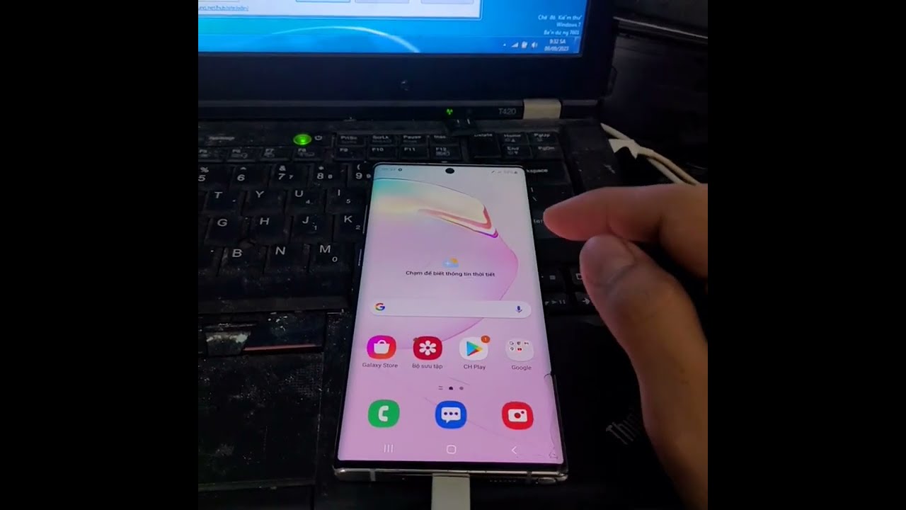n&acirc;ng cấp 2 sim tr&ecirc;n samsung note 10 plus 5G N976N tại nh&agrave; đơn giản