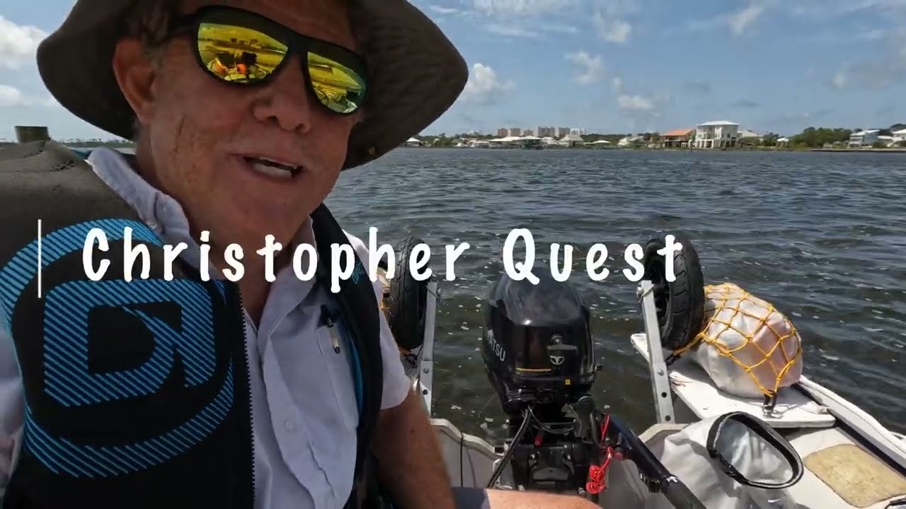 Beach Camping Adventure Quick Overnighter, Florida Panhandle, ICW Camping.......      Chris Knittel