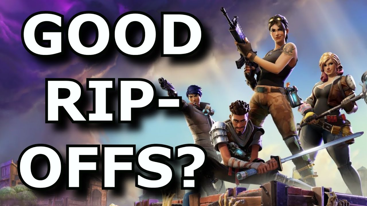 When Are Game RIPOFFS Good? - Fortnite/PUBG Rant