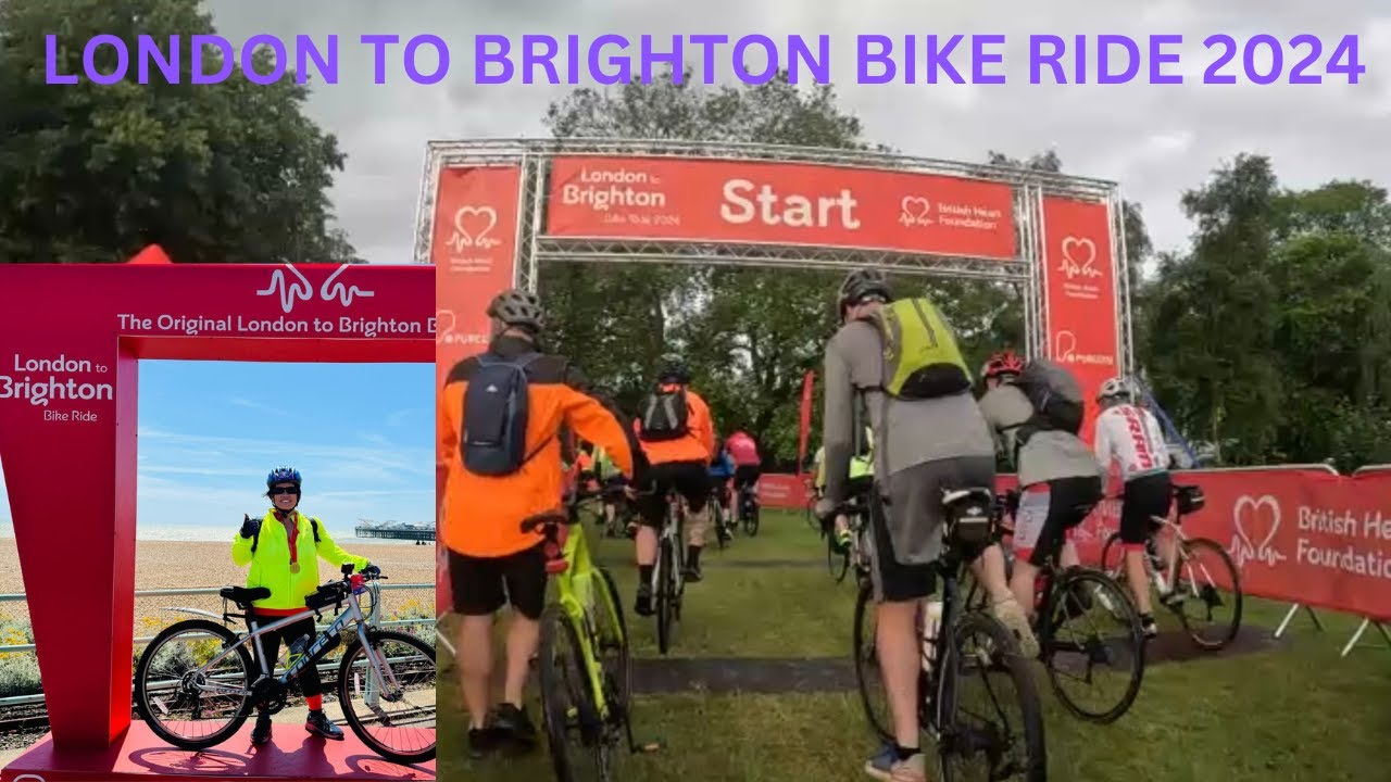 First time London to Brighton bike ride