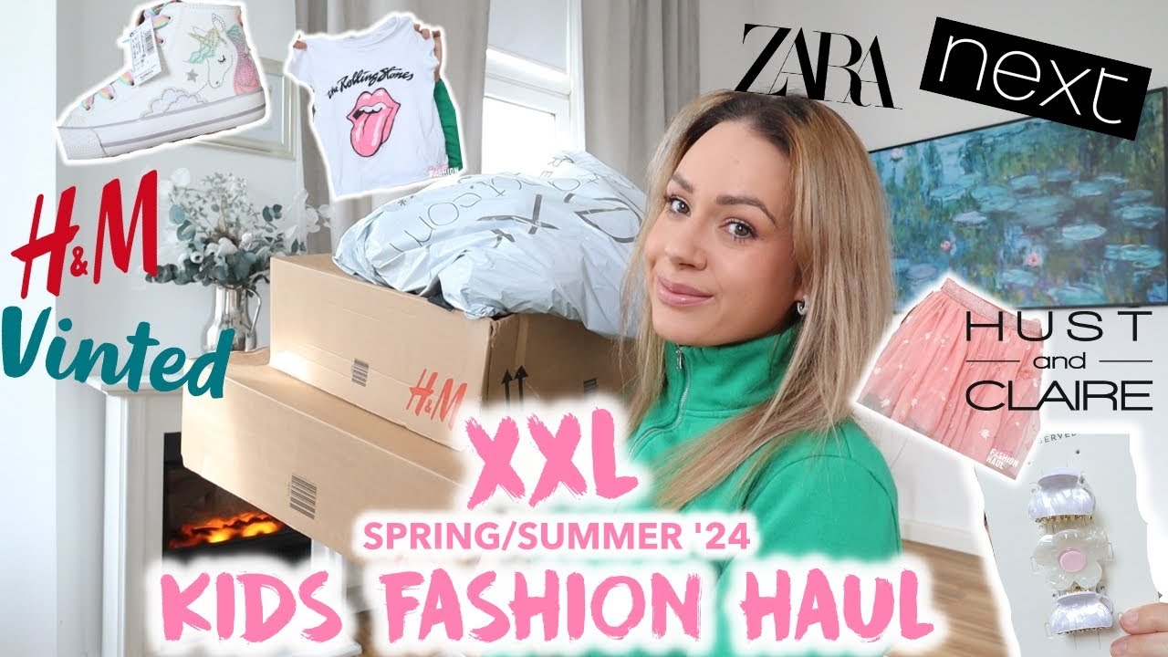 XXL KIDS FASHION HAUL 2024✨• Frühling/ Sommer☀️•Girls💕• Kinder Kleidung Haul• TIPP🤫• Maria Castielle