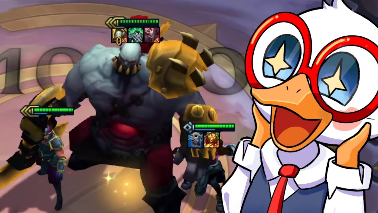 My Mogul Sion reached over 15.000 HP and farmed 45 Gold. He was insane!