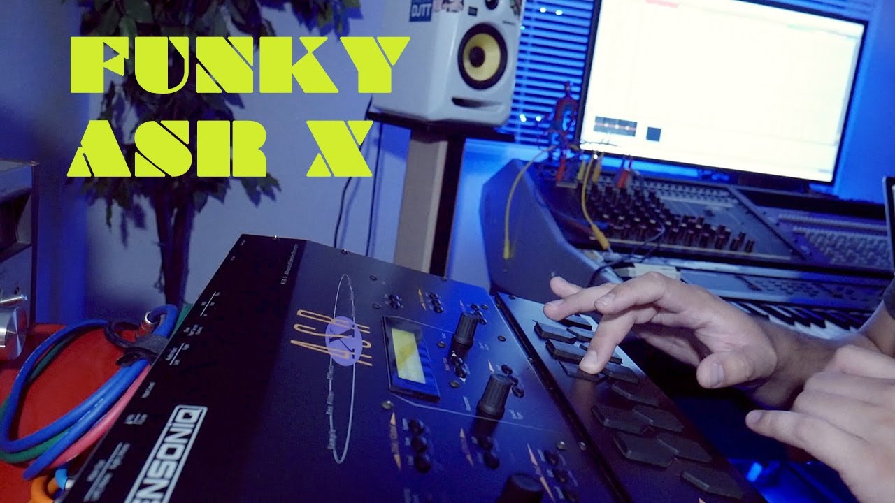 My first 3 Beats on the Ensoniq ASR X