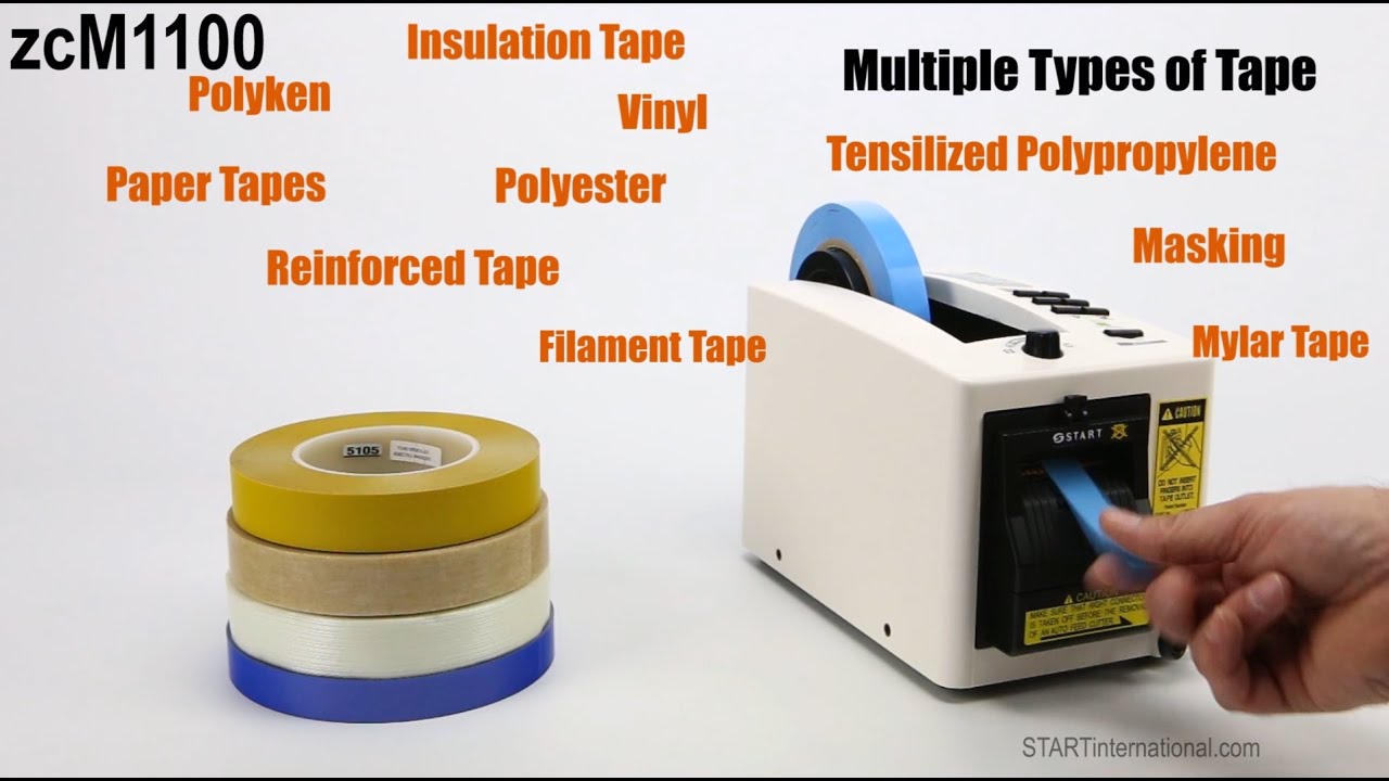 ZCM1100 Electronic Tape Dispenser with Safety Guard by START International