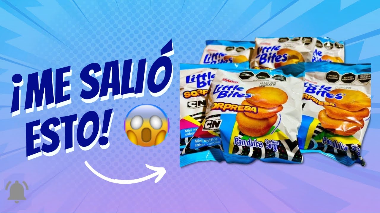 Puse a prueba el paquete número 6 de Little Bites Sorpresa… ¡Y NO CREERÁS LO QUE SALIÓ! 😱  