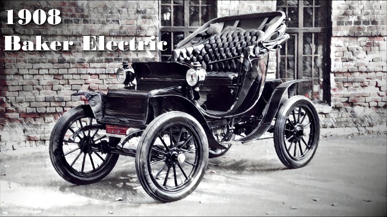 1908 Baker Electric Model V Victoria