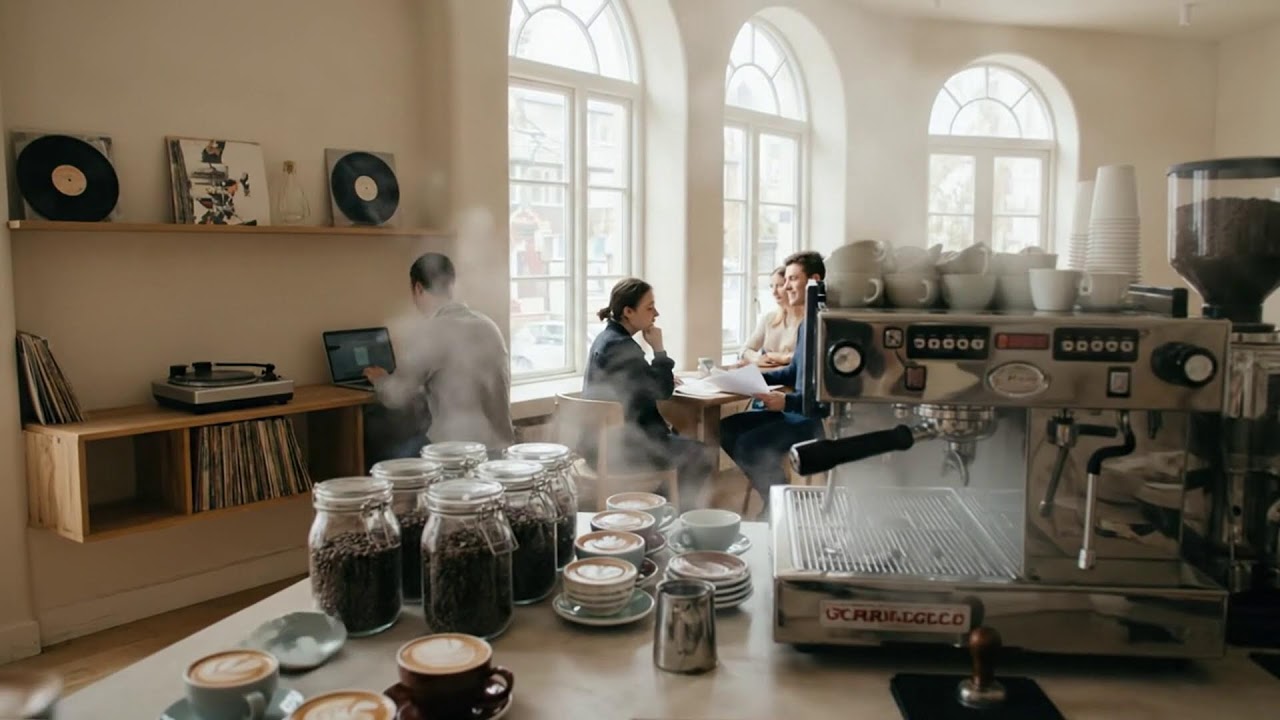 서두르지 않는 순간을 위한 봄 카페 재즈 ☕🌷🎶
