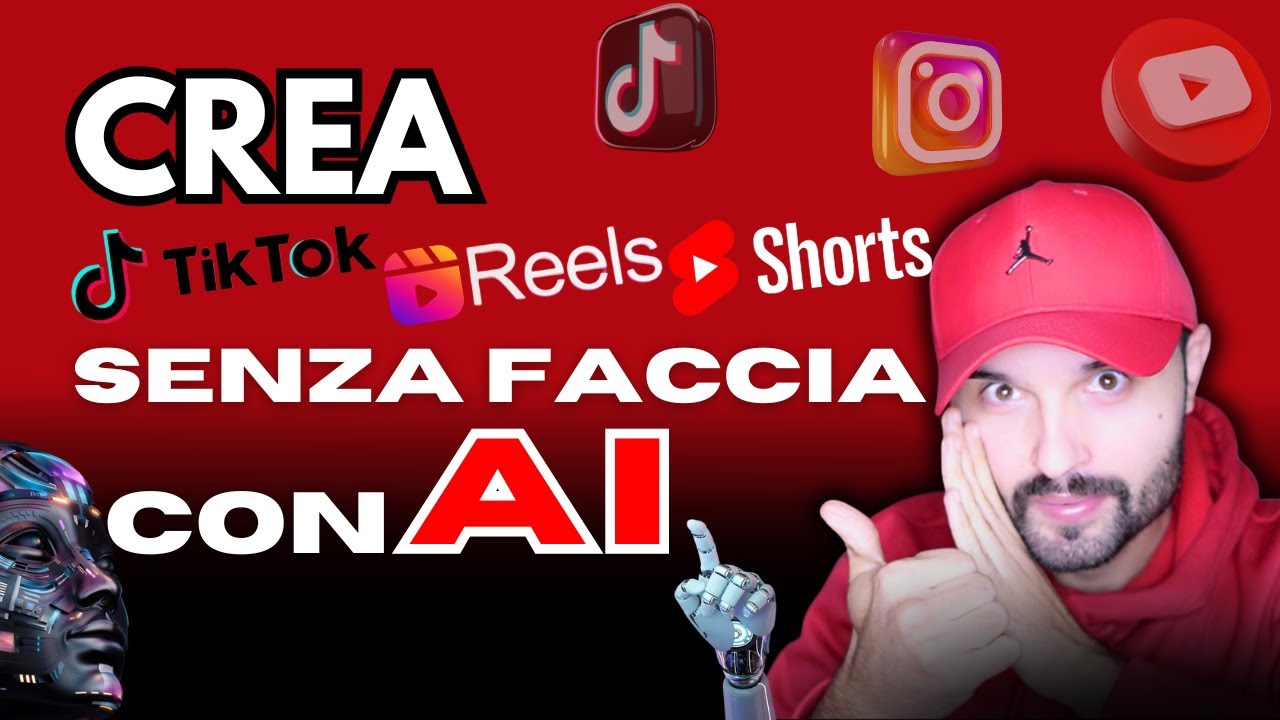 Creare VIDEO TikTok,Reels,Shorts con AI SENZA FACCIA in Italiano (FLIKI AI tutorial)