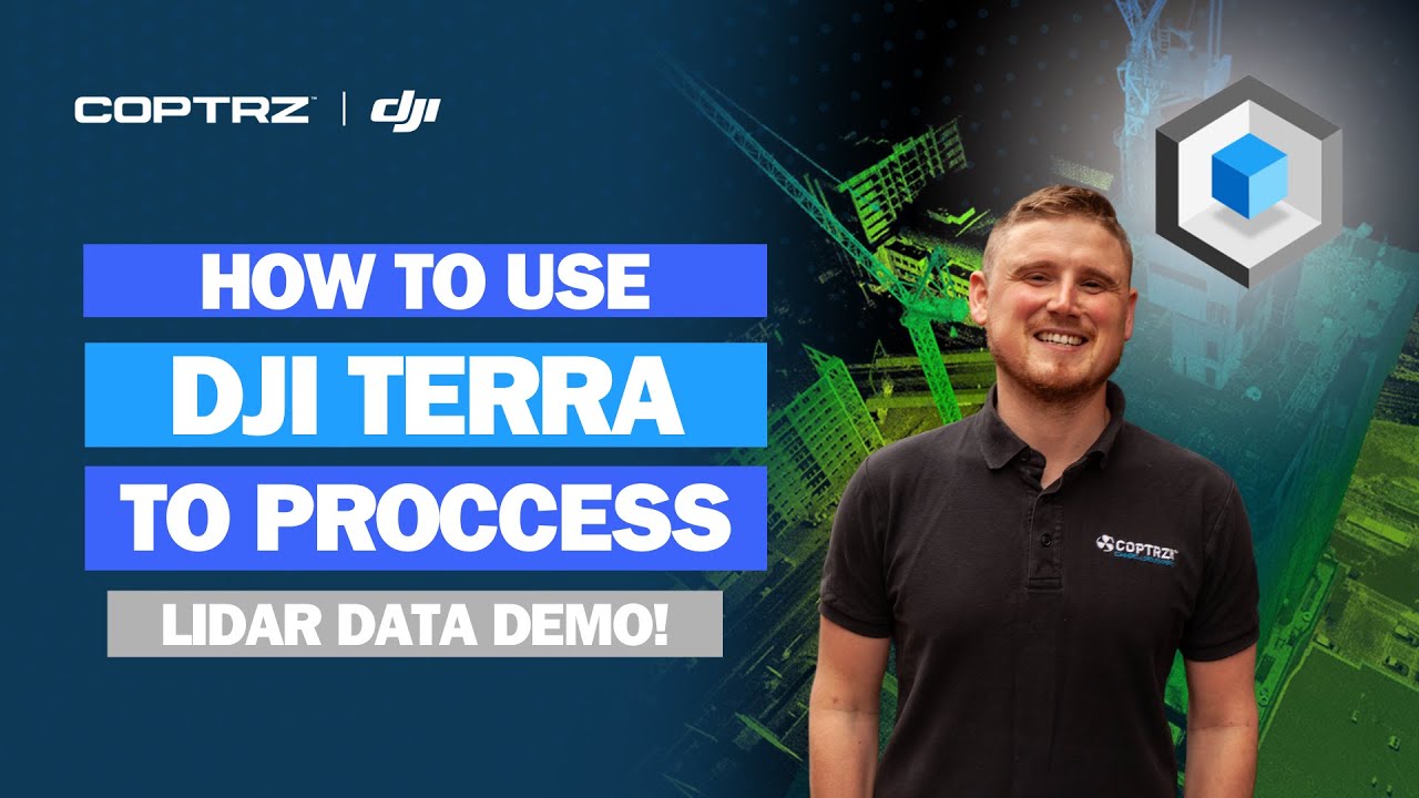 Как использовать DJI Terra для обработки данных LiDAR