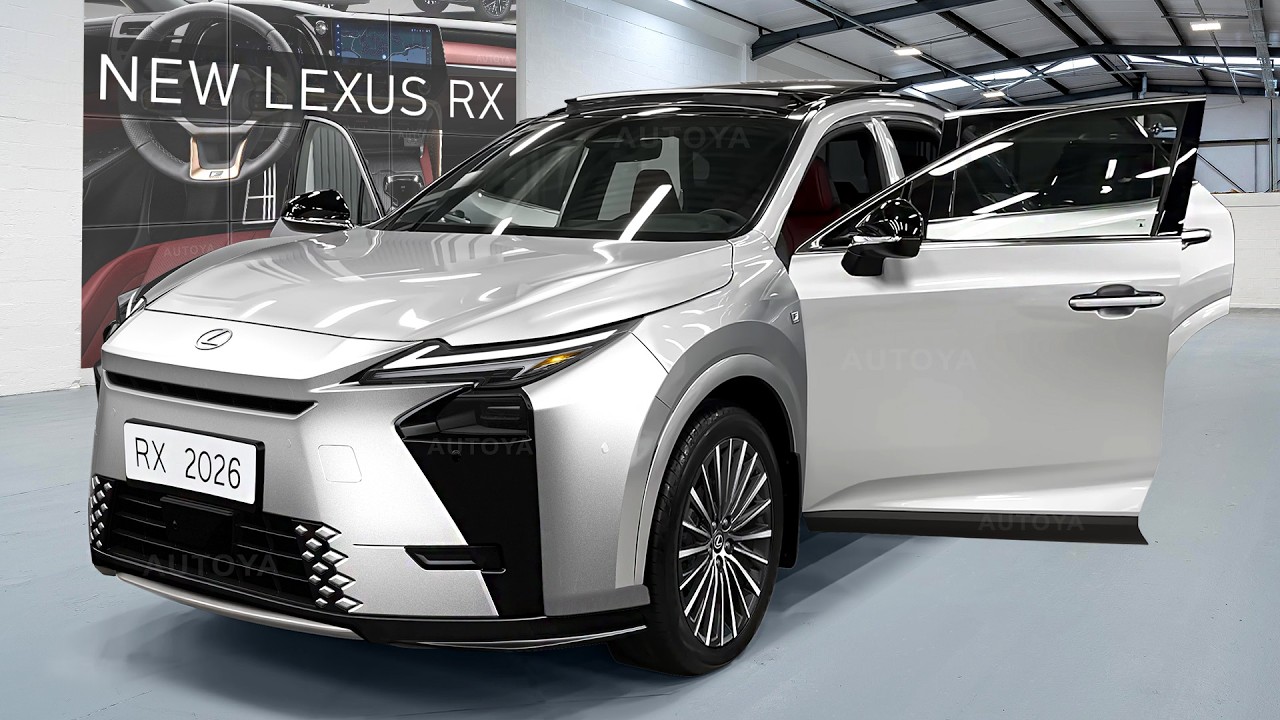 New 2026 Lexus RX - PREVIEW: EXTERIOR Facelift & INTERIOR Refresh