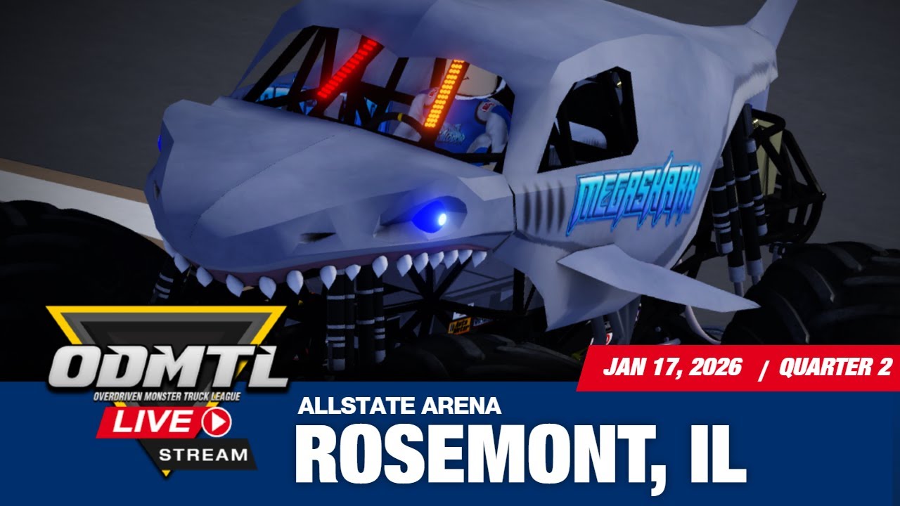 LIVE: ROSEMOUNT, IL // OVERDRIVEN MONSTER TRUCK LEAGUE