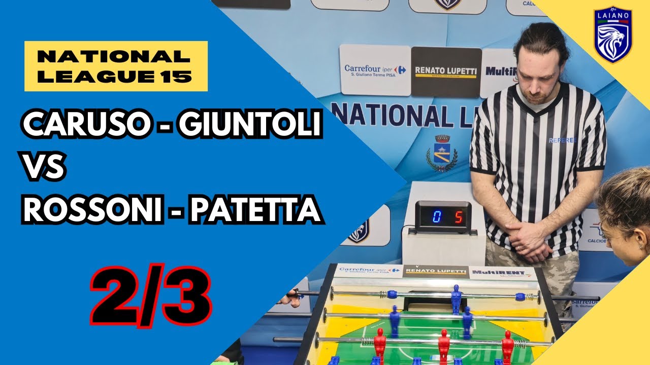 Caruso - Giuntoli 🆚 Rossoni - Patetta (2/3) | Tra Le Migliori Partite di Sempre Giocate sul FAS!🏆