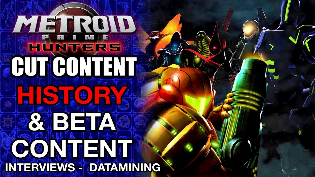 Metroid Prime Hunters Beta Unused Content & History | Metroid Cut Content