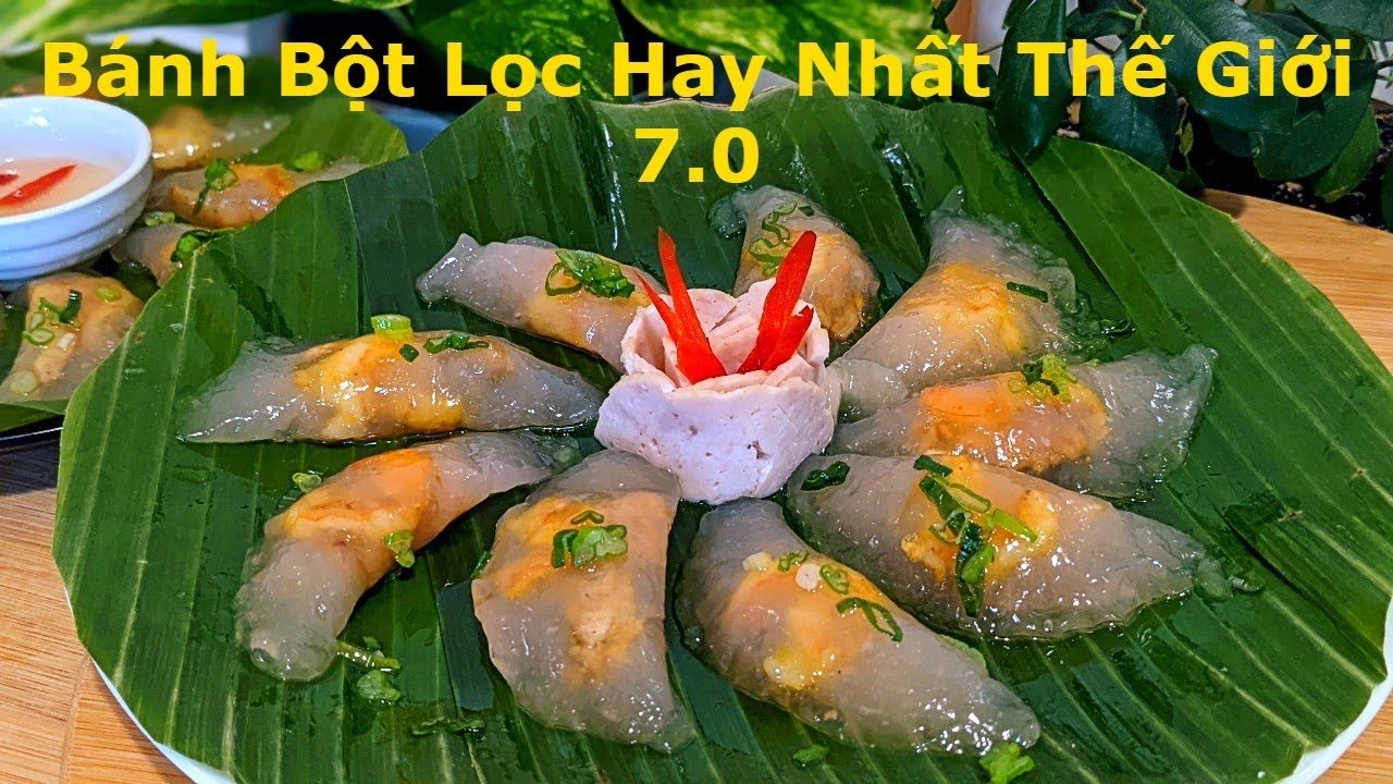 Bánh BỘT LỌC | Không Nhồi | Không Nắn | Không Nóng Tay| Không Muỗng-Không Khuôn-Không Chén-Không Hấp