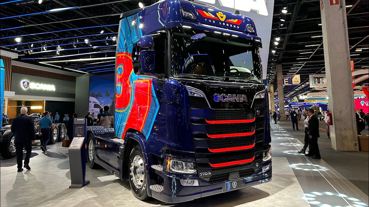 VEJA COMO FICOU A NOVA LINHA DA SCANIA NA FENATRAN 2024!!!