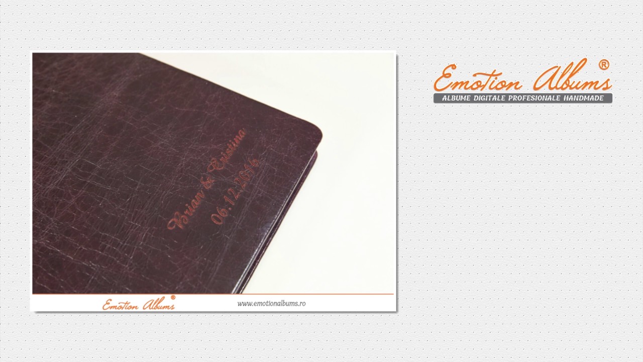 Album fotocarte cu piele naturala | Albume handmade din piele naturala | Emotion Albums