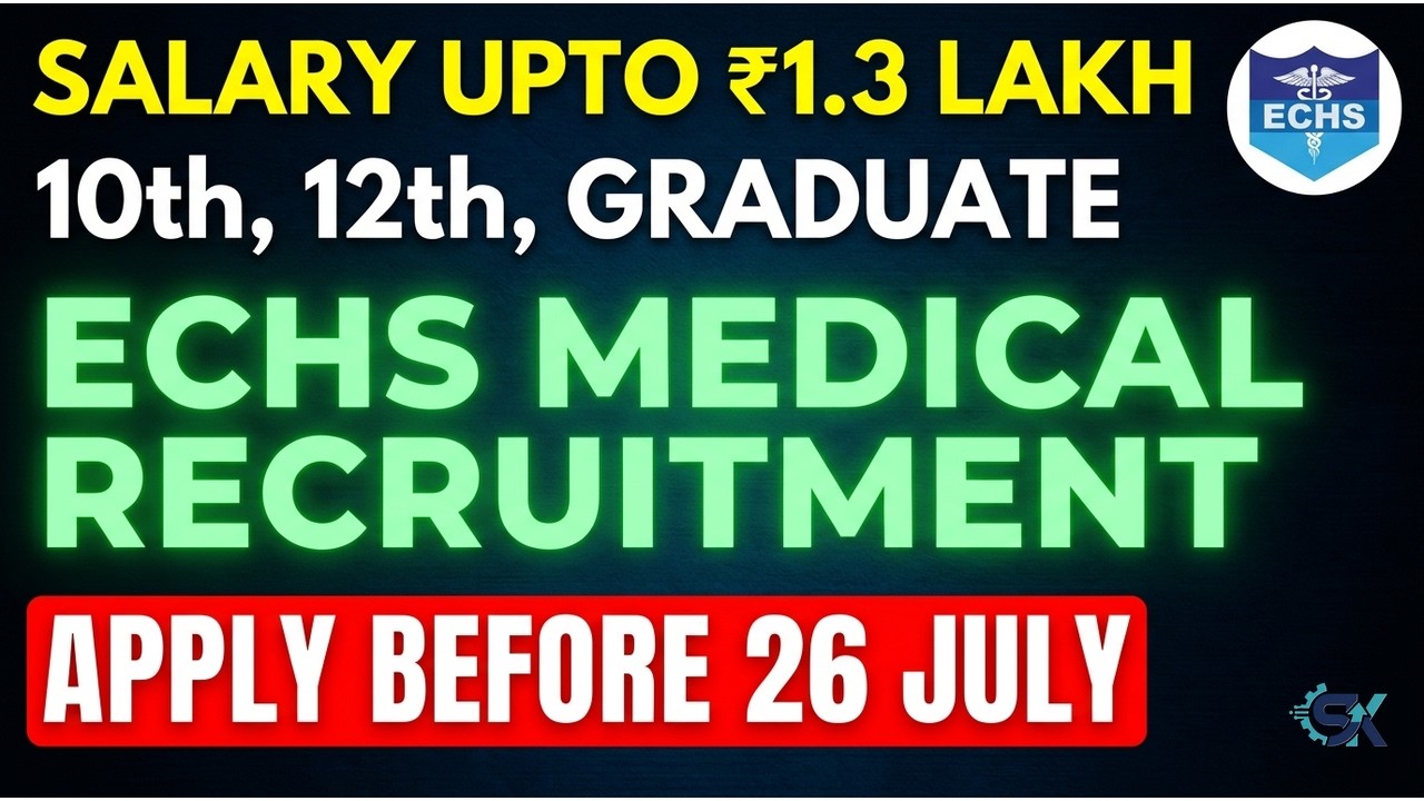 Punjab Govt Job 2026 📢 | ECHS Jalandhar Vacancy | 10th, 12th, Graduate Pass | Apply Online