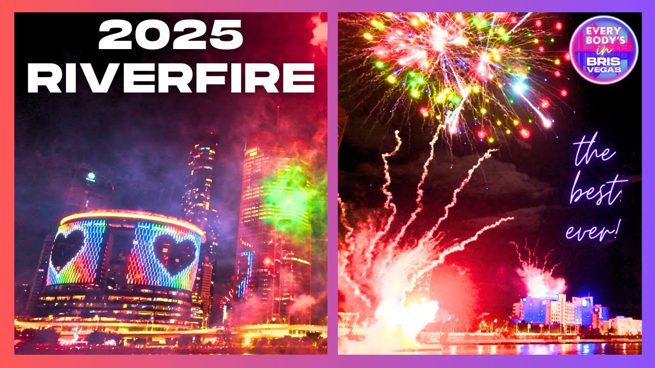 Riverfire 2025 * Best Fireworks Ever! + ADF Air Display・4K