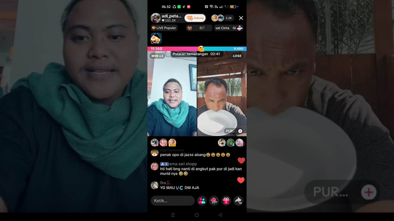PAK PURNOMO REMOK DI RONDAP ADI PETANI ABIS 