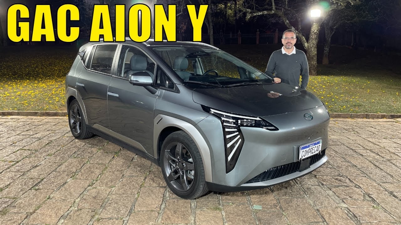 Avaliação: GAC Aion Y - 100% elétrico com muito espaço interno