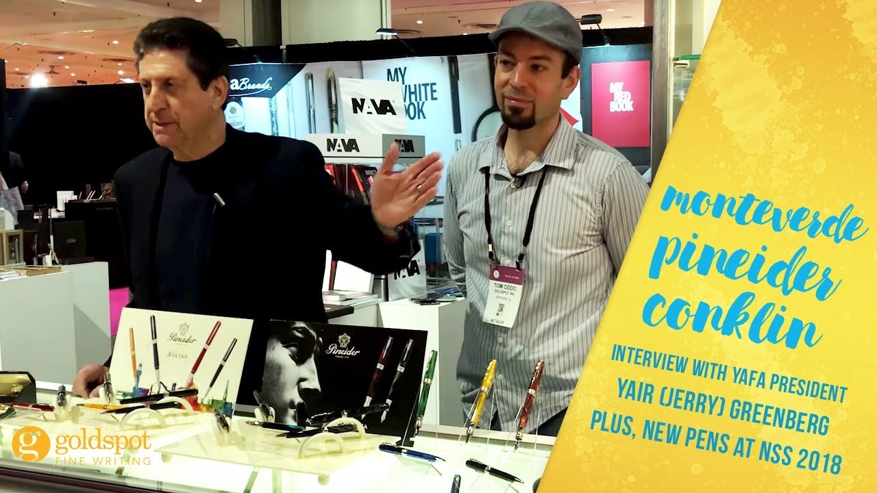 New Monteverde, Pineider & Conklin Pens - NSS 2018 Episode 4