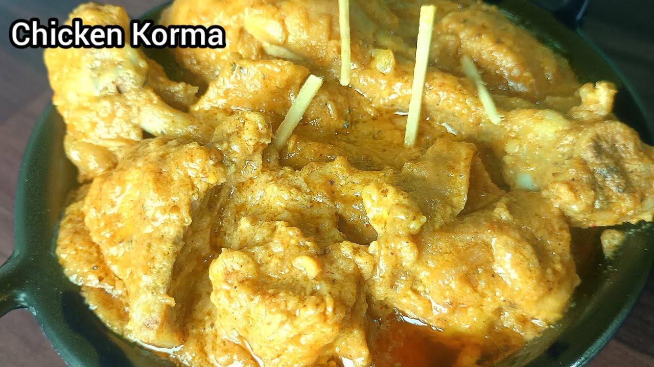 Chicken Korma Recipe | Restaurant Style Chicken Korma | Authentic Chiken Korma Recipe | Shivansh
