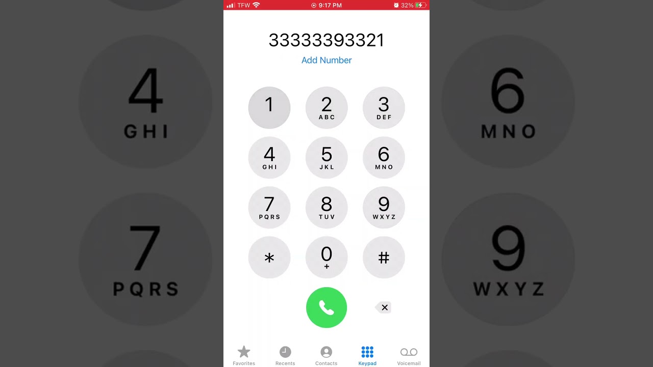 Calling “333 333 9332123 333 333 3212100”