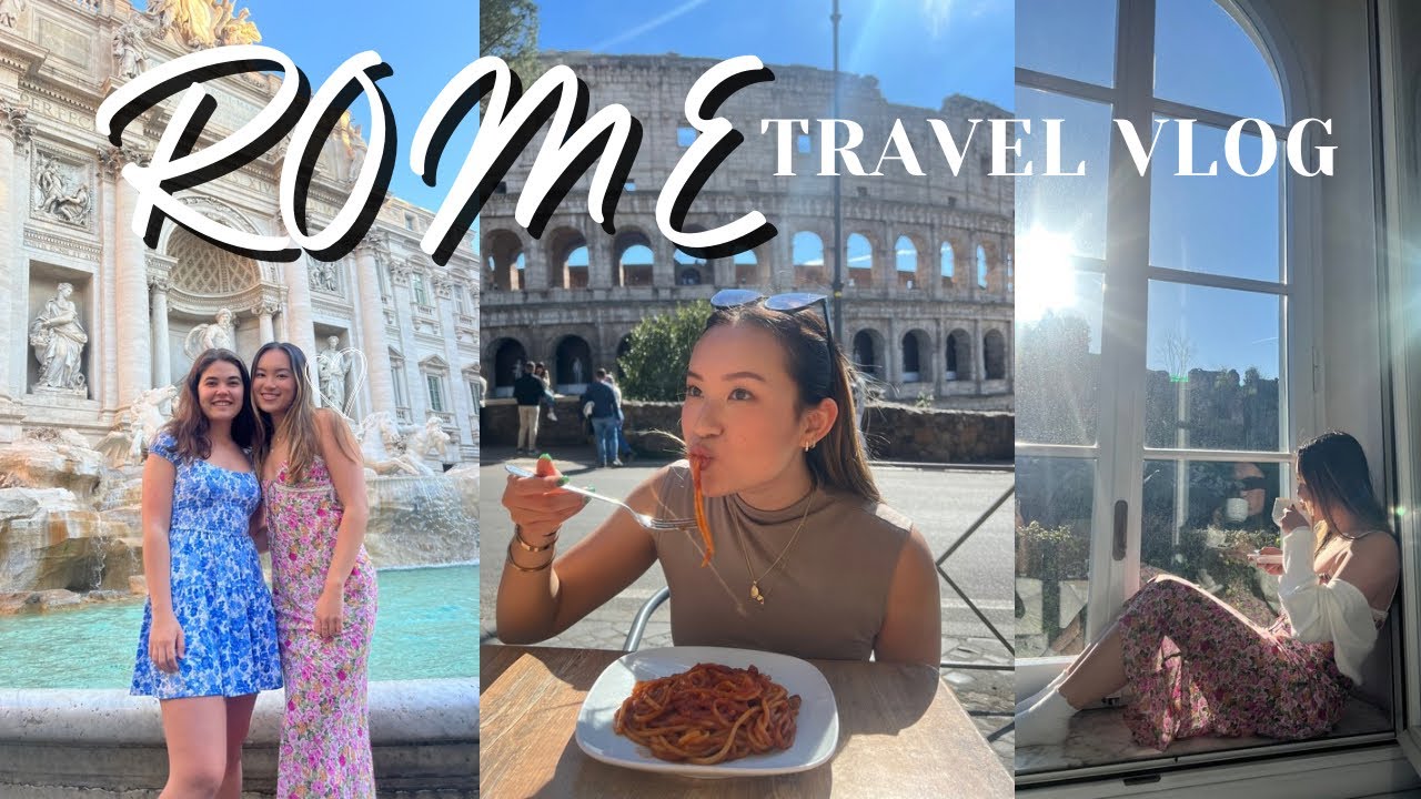rome travel vlog🇮🇹🍝 | a week of exploring the city and eating the best food