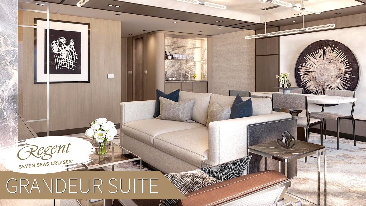 Regent Seven Seas Grandeur | Grandeur Suite Full Walkthrough Tour & Review | 4K