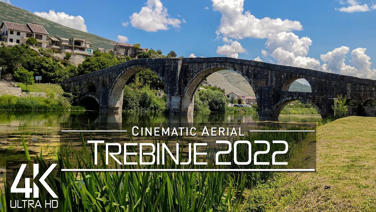 【4K】🇧🇦 Trebinje from Above 🔥 BOSNIA AND HERZEGOVINA 2022 🔥 Cinematic Wolf Aerial™ Drone Film
