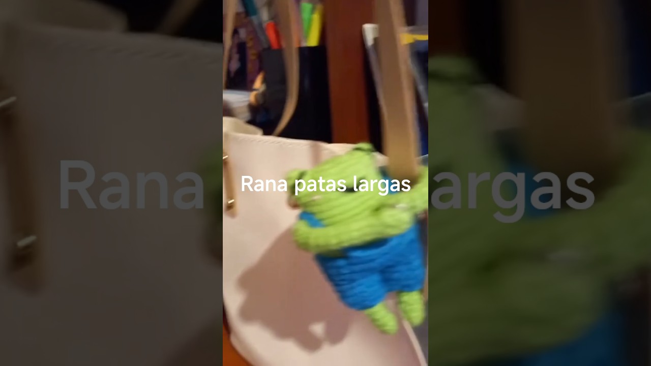 🐸   #tejidosamano #tejerfacil #ganchilloamano #tejedoras
