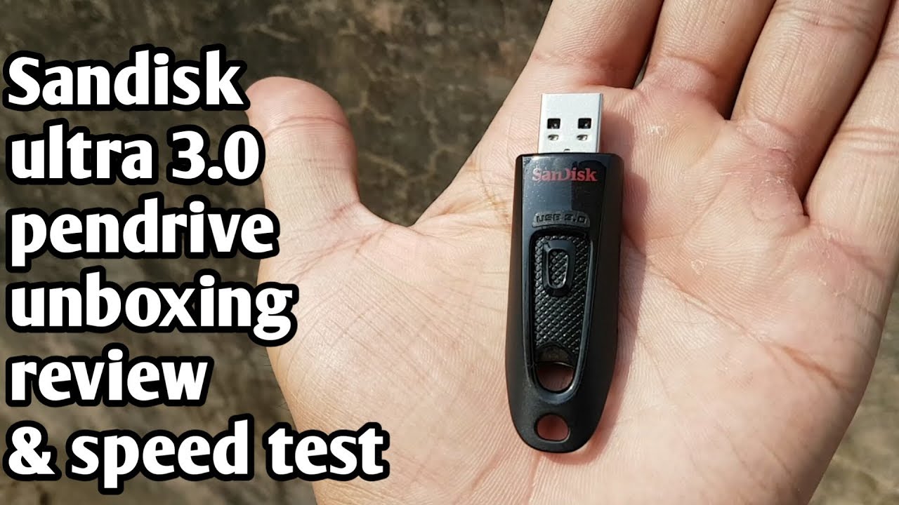 SanDisk Ultra cz48 usb 3.0 pendrive | otg & speed test [Hindi]