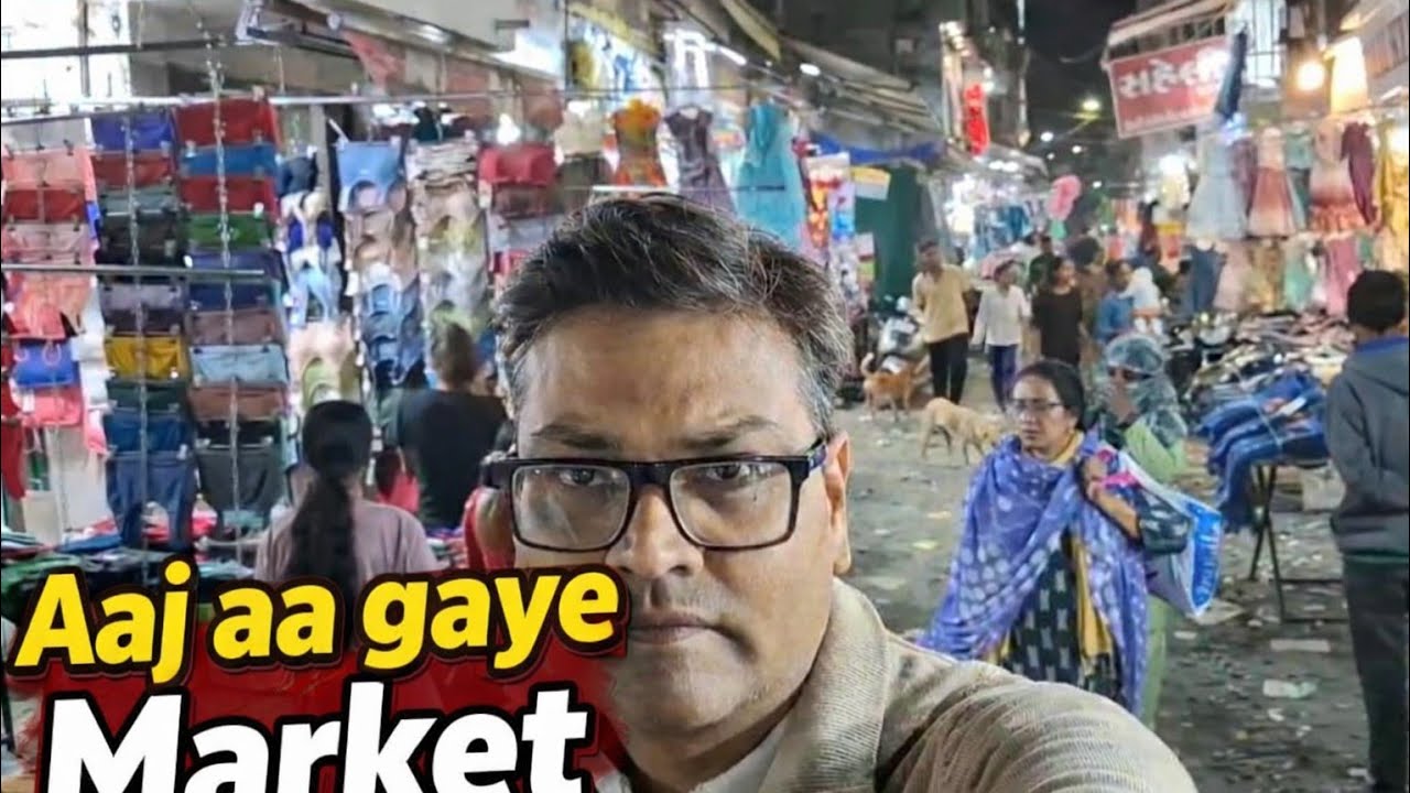 Aaj aa gaye market..