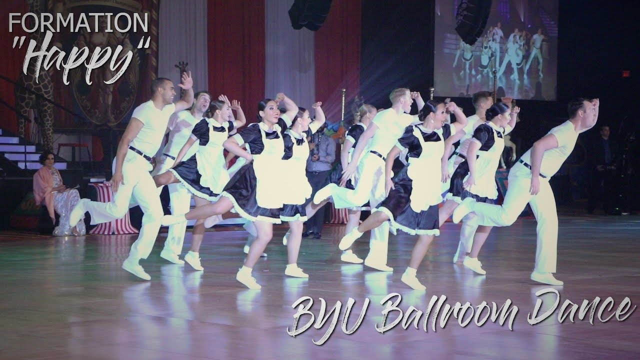 BYU Ballroom Dance I Formation 