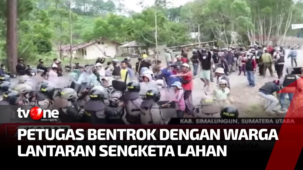 Sengketa Lahan, Petugas Bentrok Dengan Warga | Kabar Petang tvOne