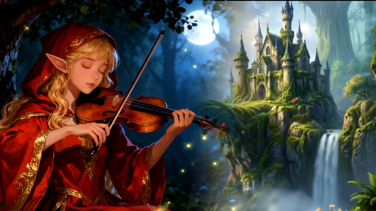 Celtic Magic Dreamscape | Violin & Golden Flute