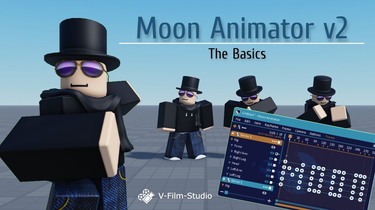 Основы Moon Animator | V-Film Studio | Учебное пособие по Moon Animator