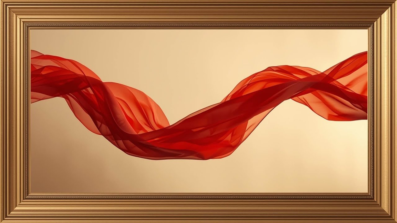 Red Flow of Love ❤️ Romantic Ambient Visual & Music   Aşkın Kırmızı Akışı  Romantik Ambiyans Görsel