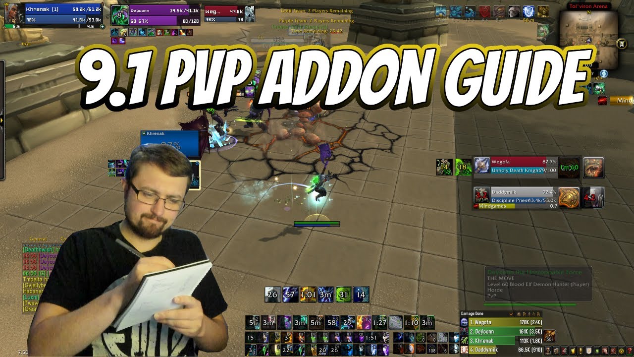 Khrezin's Shadowlands 9.1 addon guide