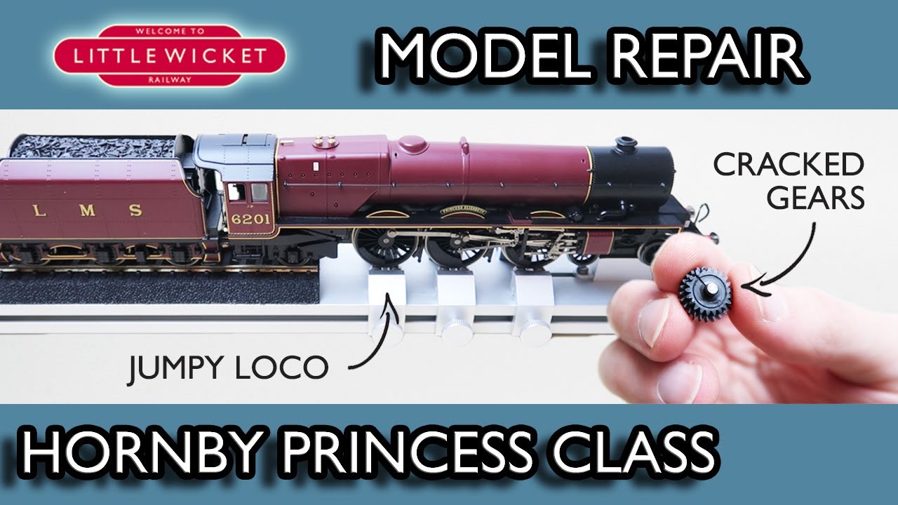 🛠 Repairing a Jumpy Hornby Princess Class (R1045) 🛠