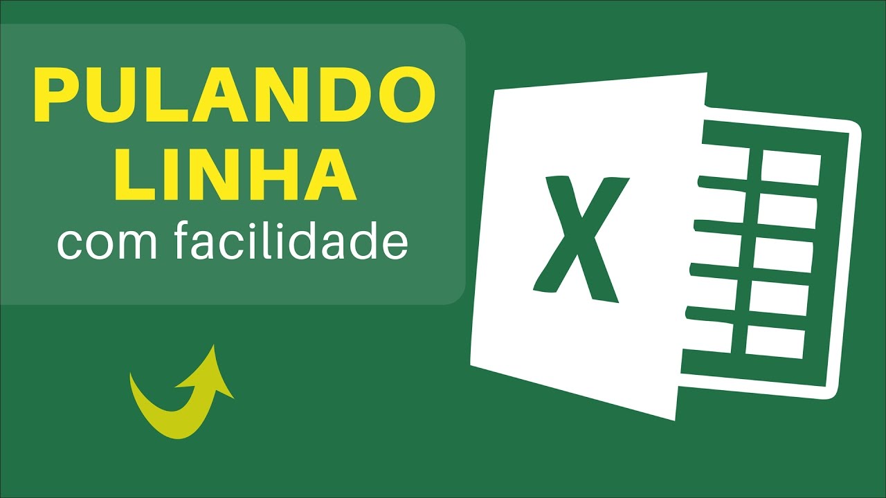 Como QUEBRAR LINHA no Excel e Escrever Tudo na Mesma Célula