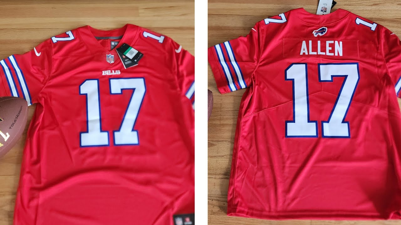 Josh Allen buffalo bills Nike vapor limited jersey review 2022
